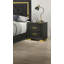 Mobilier de chambre à coucher à 2 tiroirs Glamour
