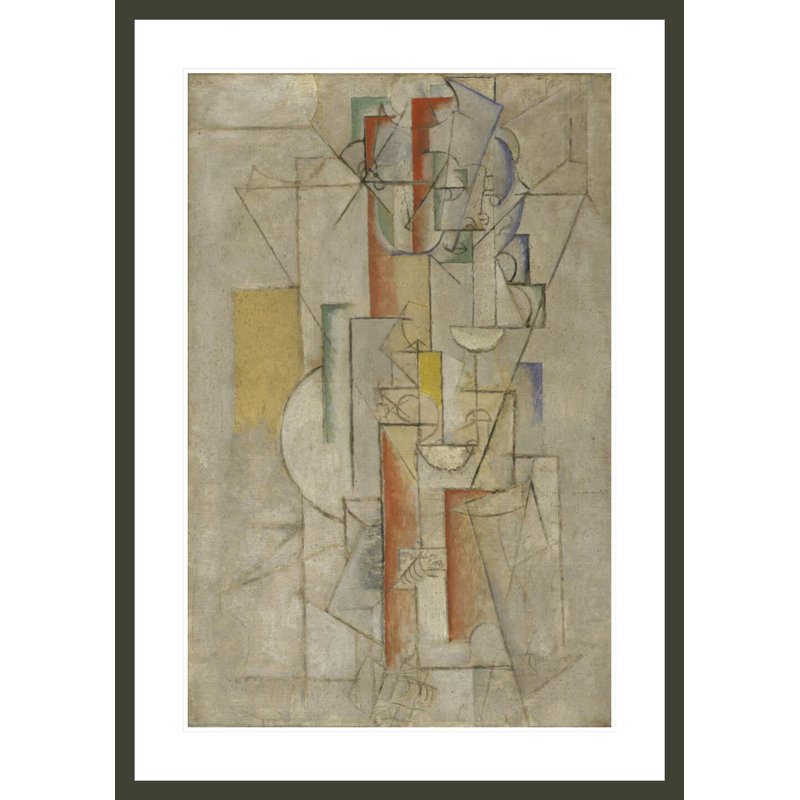 «Femme nue (I Love Eva)» par Pablo Picasso, impression giclée sur cadre, H 41,5 po x l 29,5 po