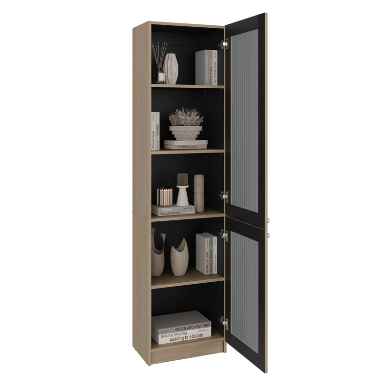 Shelves Bookcase, Beige