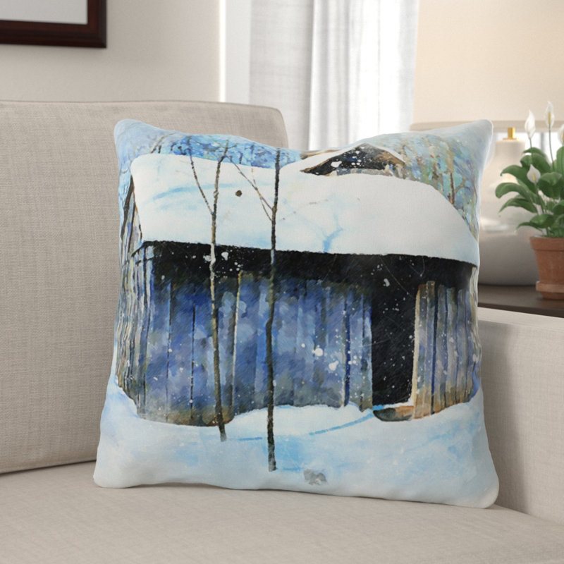 Coussin décoratif house Alejandra, Microsuède, Intérieur