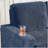 83.86"Corduroy Fabric sofa,Modern Compressed Couch,3-Seater Sofa, Furniture for Living Room,Bedroom,office ,Blue-21382689