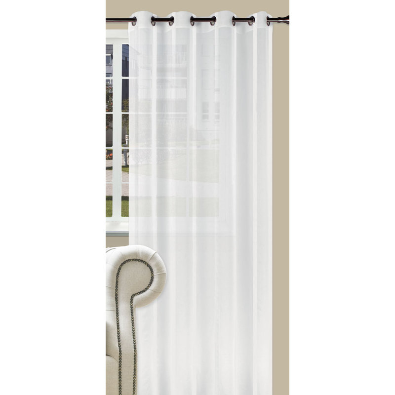 Semi Sheer Curtain Single Panel