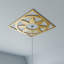 Médaillon de plafond percé en PVC de qualité architecturale Blume-40714636-40714653