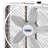 Lasko 20" 3-Speed Weather Shield Performance Box Fan W/ Easy Carry Handle, White