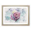 Multicoloured Rose Flower - Framed Print-56915471-56915476