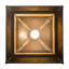 Luminaire suspendu rectangulaire 1 lumières lanterne Seneca Prime