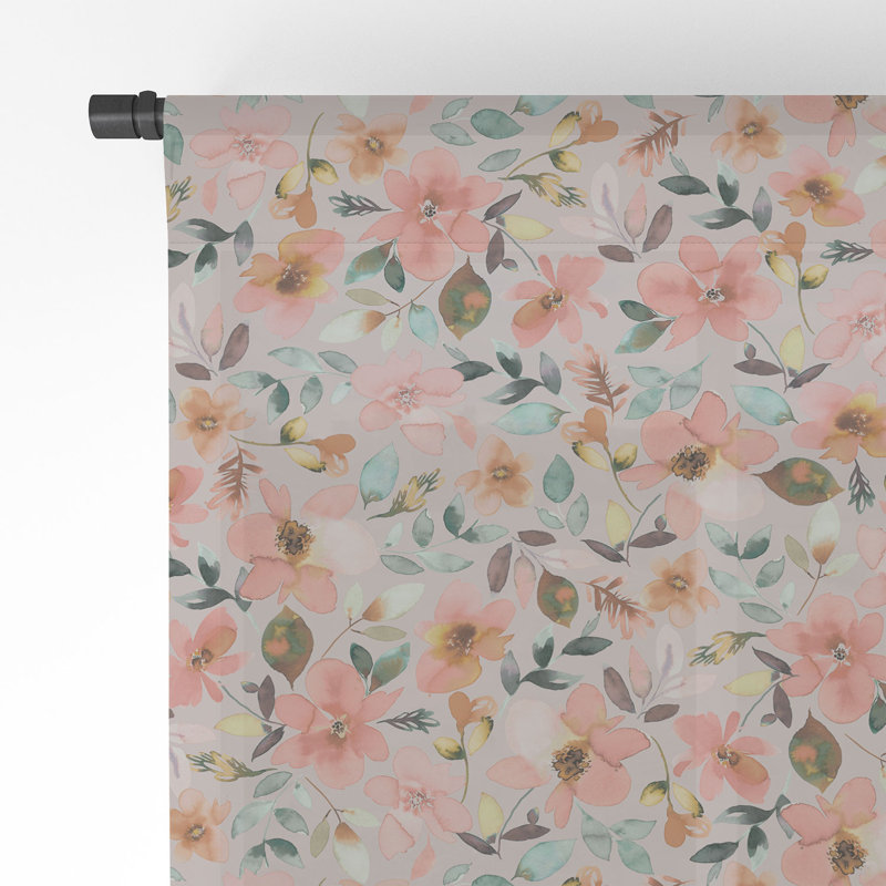 Ensemble de 2 rideaux de fenêtre en romantisme Ninola Design Serenity, L 50 po x L 84 po