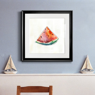 Happy Melon - peinture encadrée