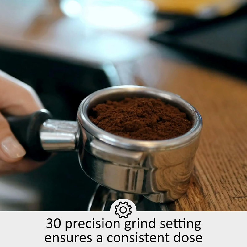 Espresso Machine With Grinder, 20 Bar Semi-Automatic Espresso Coffee Maker, 95-Ounce Water Tank