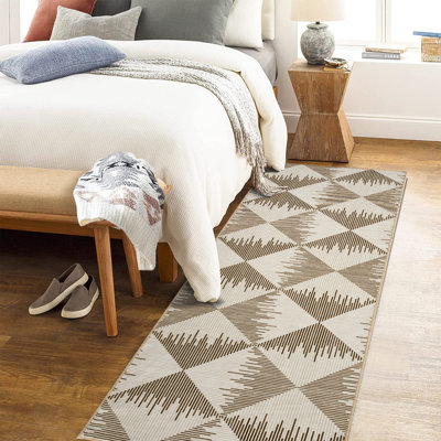 Tapis minimaliste moderne Tapis lavable Tapis antidérapant à bordure durable Tapis rétro pour salon, salle à manger, salle à manger