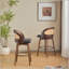Tabouret de bar en bois Como, ensemble de 2