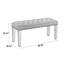 Iolanthe Polyester Upholstered Bench Entryway Bench-1268696463