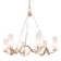 Acari 6 - Light Dimmable Wagon Wheel Chandelier