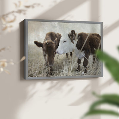 Two Friends -Framed Print - Restickable