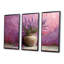 Ireene - Ensemble d'art mural lavande-107214550-107214544