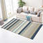 Tapis rayé noir / gris Olveston-2140682378