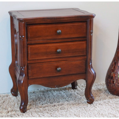 Tercero Lacey 3-Drawer Nightstand