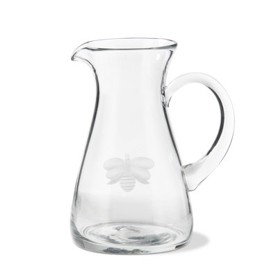Etched Bee Pitcher