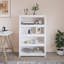 Inkster 125.5cm H Solid Wood Standard Bookcase-858780983-858780978