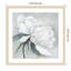«White Floral Bloom II» par Asia Jensen, reproduction d'art encadrée sur bois-100671895
