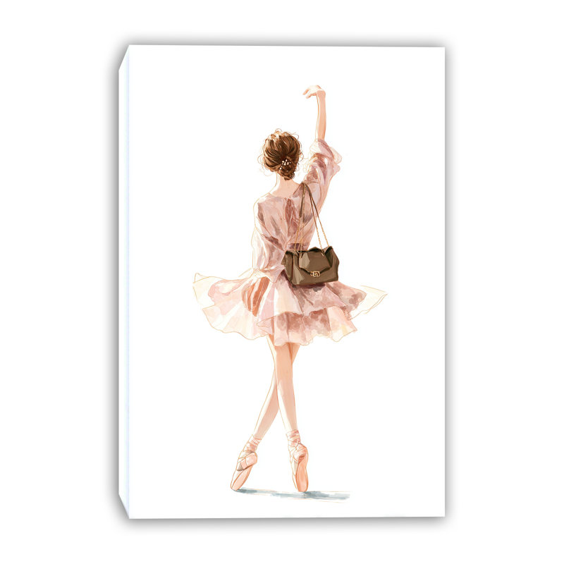 Art mural sur toile Ballet, H 48 po x l 36 po x P 1,5 po
