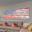 « usa flag » par parvez taj,, reproduction d’art sur toile tendue-10571283
