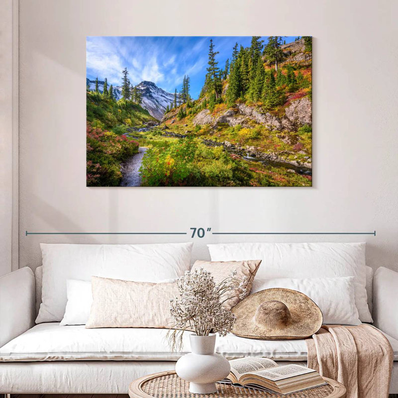 Paysage Alvord Mount Baker, H 30 po x l 45 po