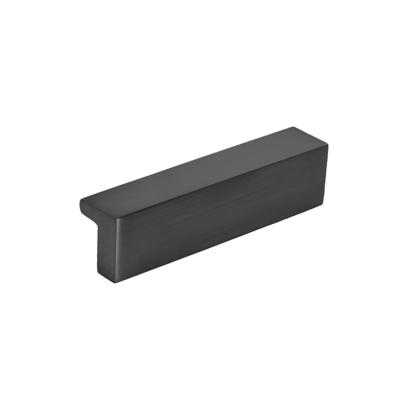 Cabinet Finger Edge Pull, Polished Stainless Steel, 1.97"
