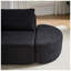 Ensemble de canapé modulaire en tissu chenille l 106,3 po x P 57,9 po x H 29,5 po Everwood