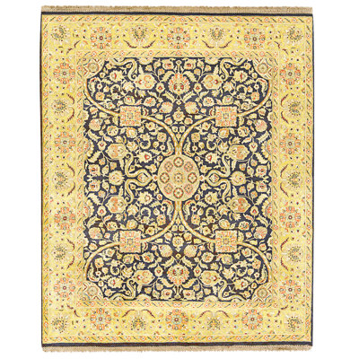 One-of-a-Kind 8'1" x 9'7" Hand Knotted Area Rug