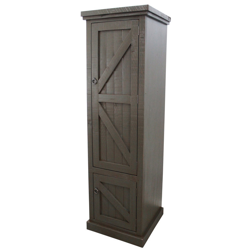 Armoire Kelley, Gris rustique