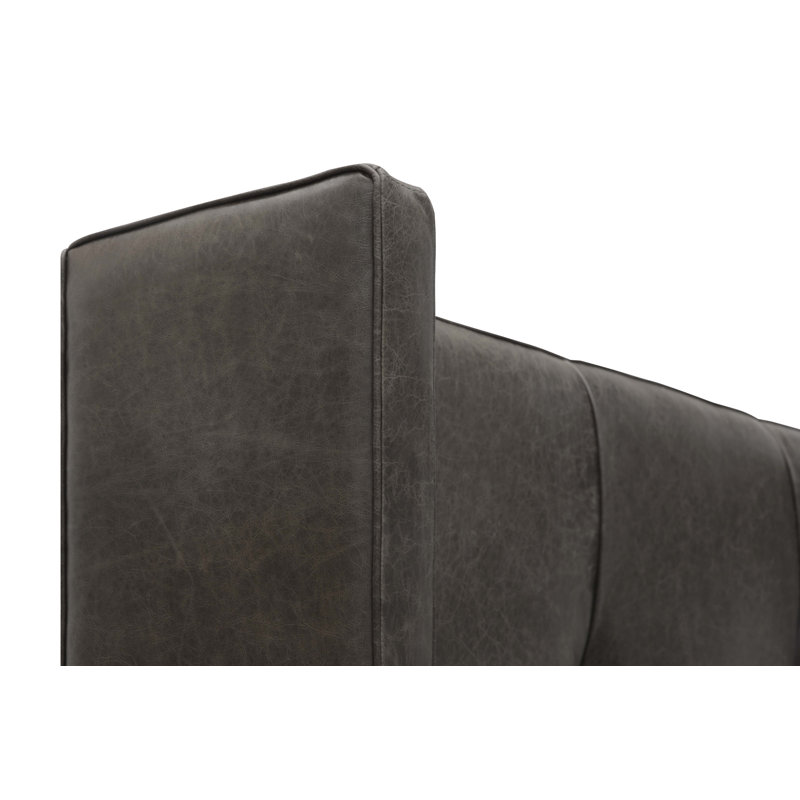 Bardot Leather Bed, King