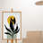 Elegant Framed MDF Painting, 19.7 x 27.6 Inches | 100% MDF (Thickness: 0.1 in), 100% Pine Wood Frame (Thickness: 0.8 in), Metal Figure (Thickness: 0.05 in) | Perfect for Home Decor, Art Lovers, and Gift Giving