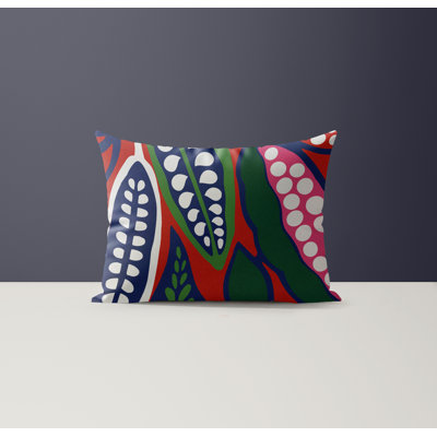 Anise Microsuede Lumbar Throw Pillow