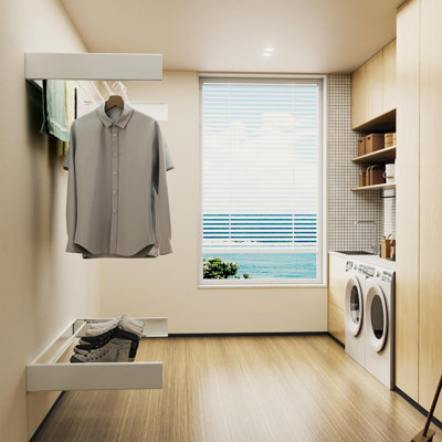 Metal Foldable Wall-Mounted Drying Rack