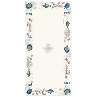  Nappe géométrique 100% coton