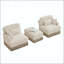Canapé modulaire en chenille à imprimé léopard-125743057-125743058