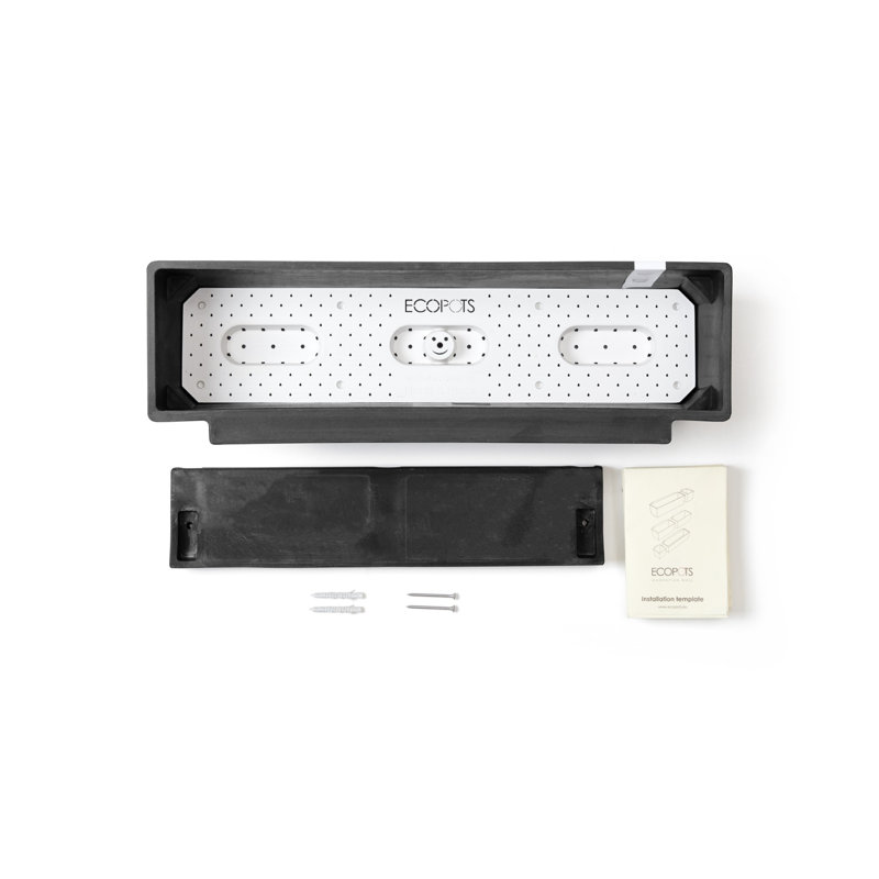 Wall Planter, Dark Gray