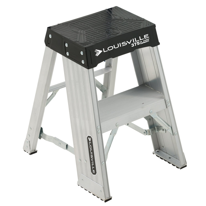 Échelle de louisville, 2 pieds, tabouret de marche, type i, capacité de charge de 300 lb, ay8002