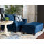 Fauteuil avec repose-pieds de 51 po en polyester Rabelais-583748153
