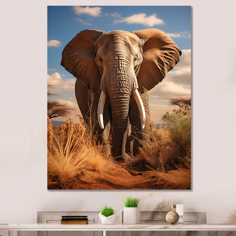«Carmine African Silent Force» sur toile, H 20 po x l 12 po x P 1 po