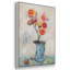 Orange pop encadrée sur toile, 3 pièces-91887503-91887504