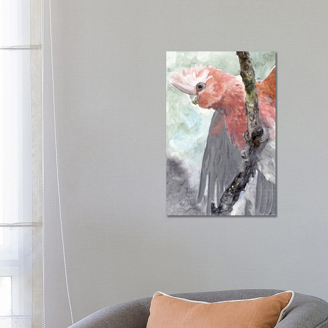 Tropic Parrot II von Stellar Design Studio - Galerie-verpackte Leinwand GiclÃ©e