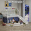 Ensemble de lit mezzanine simple Jack-141309296