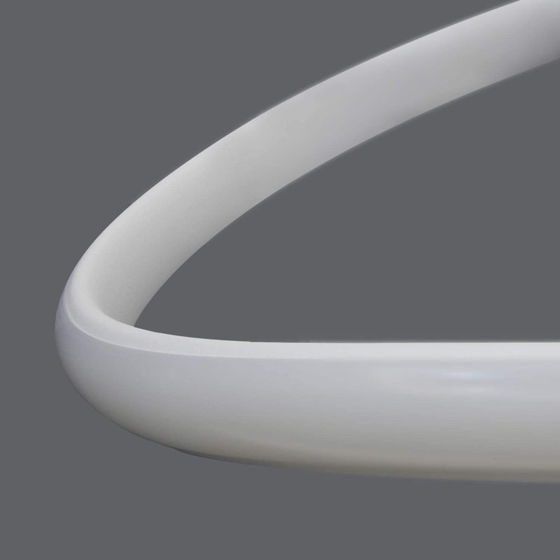Temelec 1 - Light LED Unique/Statement Pendant, White