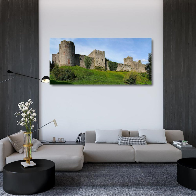 Château de Chepstow, H 22 po x l 48 po
