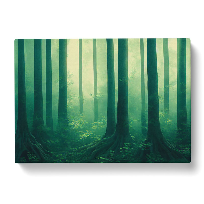 A Euphoric Forest - Wrapped Canvas