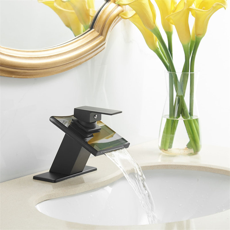 Single-handle Bathroom Faucet, Black
