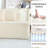 Compression Sectional Couch With Comfy Chaise,Irregular L-Shaped Compression Sofa With Deep Seat-1988352872