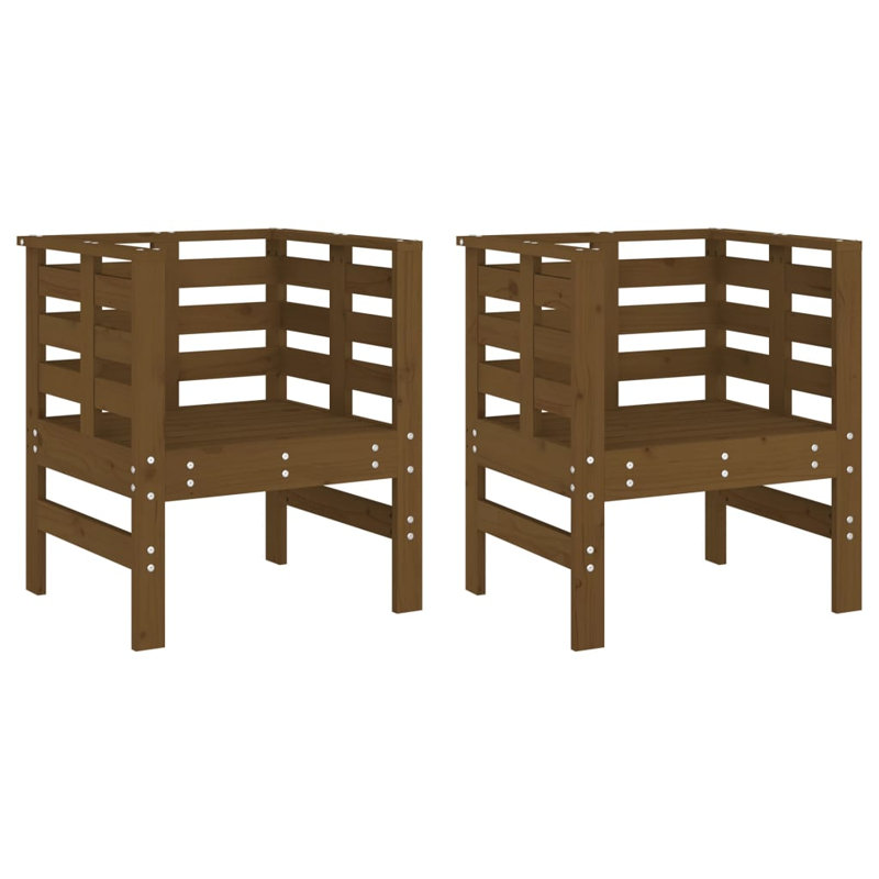 Orik Outdoor Lounge Chair, Honey Brown